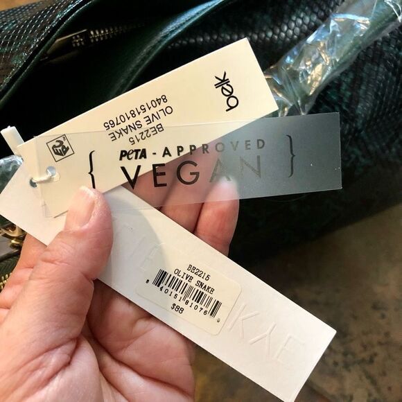 NWT Malibu Skye Olive Snake 2 Piece Purse - Picture 10 of 16